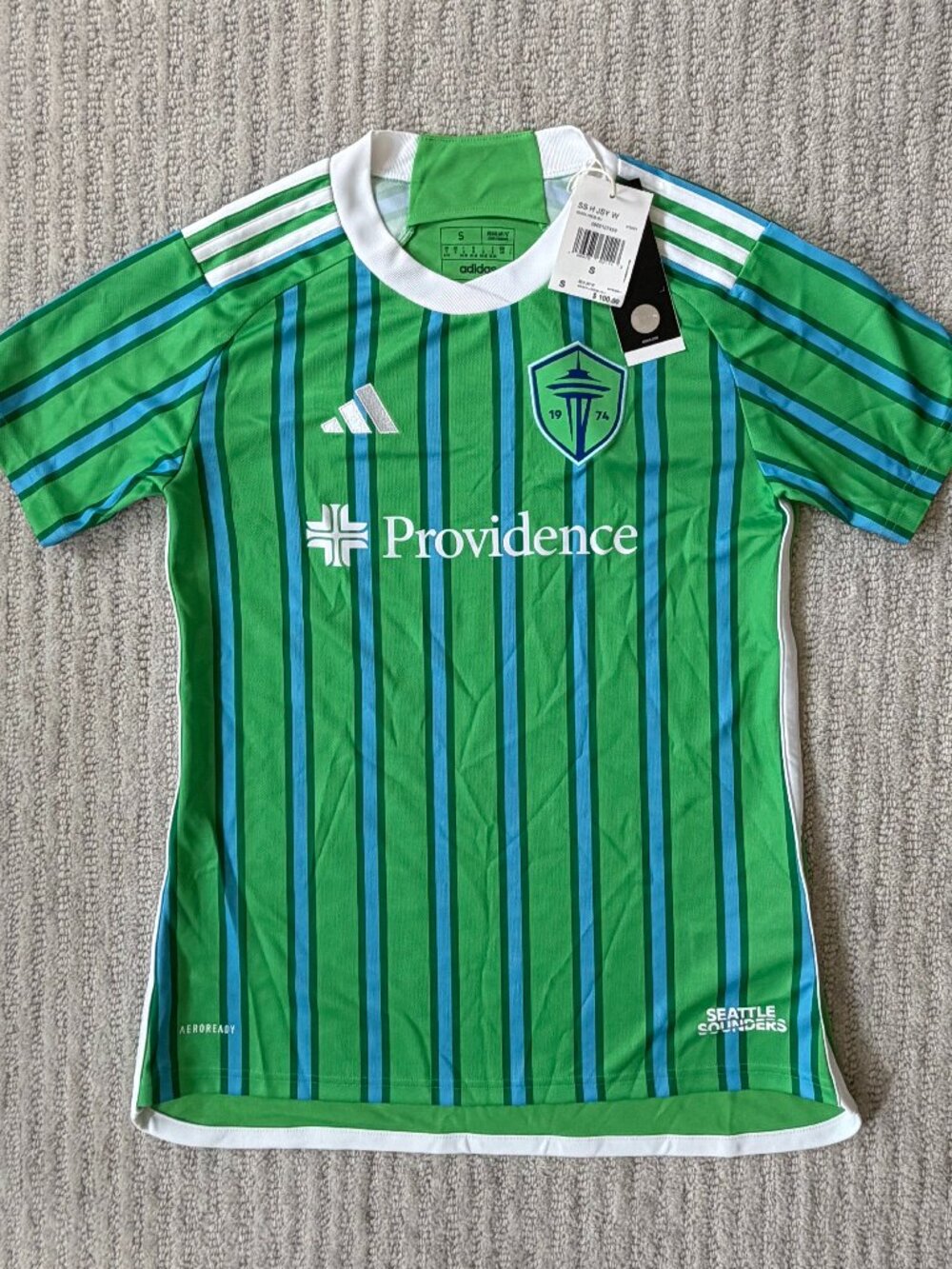 Adidas Seattle Sounders 24/25 Home - Womens Small